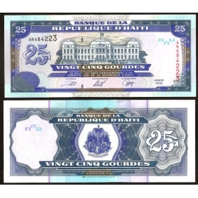 HAITI 25 Gourdes 2000