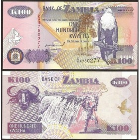 ZAMBIA 100 Kwacha 1992