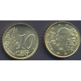 ITALIA 10 Euro Cent 2002