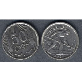 LUXEMBOURG 50 Centimes 1930