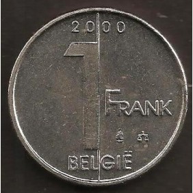 BELGIUM 1 Franc 2000 Belgie