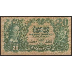 AUSTRIA 20 Schilling 1928