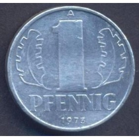 DDR 1 Pfennig 1973
