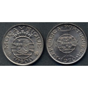 MOZAMBIQUE 10 Escudos 1970