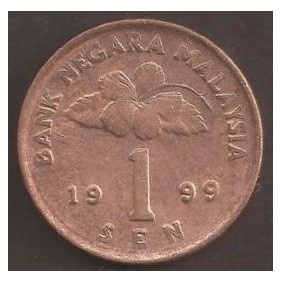 MALAYSIA 1 Sen 1999
