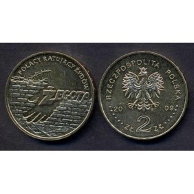 POLAND 2 Zlote 2009 Zegota