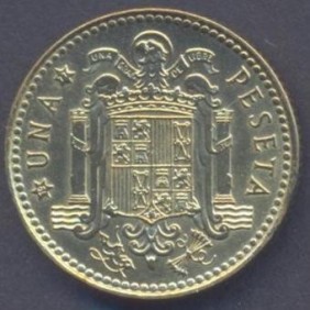SPAIN 1 Peseta 1975 (77)