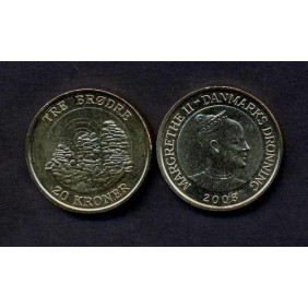 DENMARK 20 Kroner 2006...