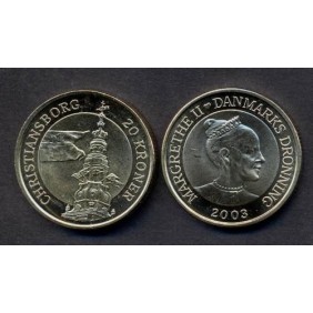 DENMARK 20 Kroner 2003...