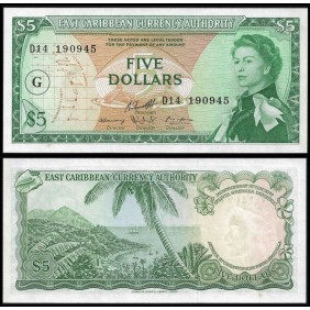 GRENADA (E.C.S.) 5 Dollars...