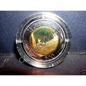 500 Lire 2001 BIMETALLICO...
