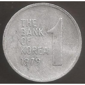 SOUTH KOREA 1 Won 1979