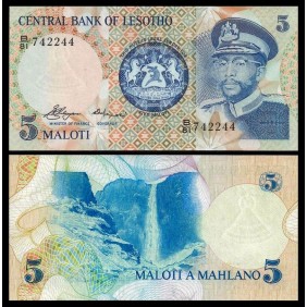 LESOTHO 5 Maloti 1981