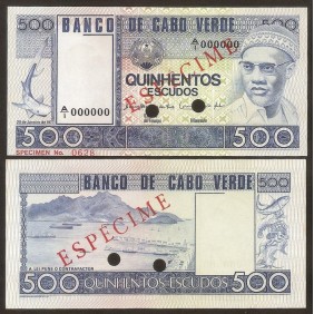 CAPE VERDE 500 Escudos 1977...