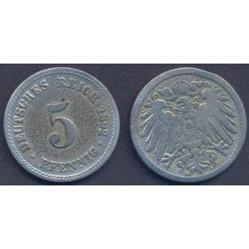 GERMANY EMPIRE 5 Pfennig...