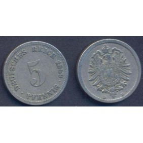 GERMANY EMPIRE 5 Pfennig...