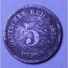 GERMANY EMPIRE 5 Pfennig...