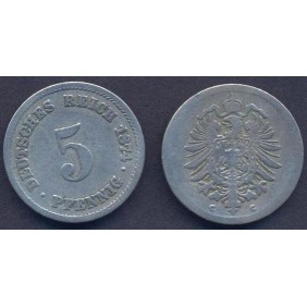 GERMANY EMPIRE 5 Pfennig...