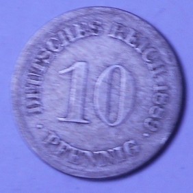 GERMANY EMPIRE 10 Pfennig...