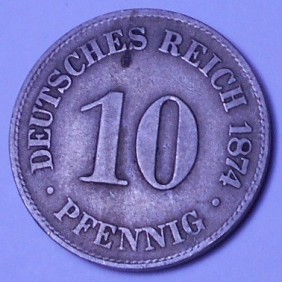 GERMANY EMPIRE 10 Pfennig...