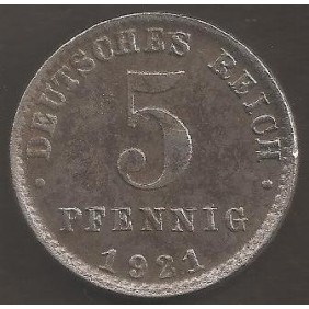GERMANY EMPIRE 5 Pfennig...