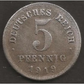 GERMANY EMPIRE 5 Pfennig...