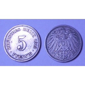 GERMANY EMPIRE 5 Pfennig...