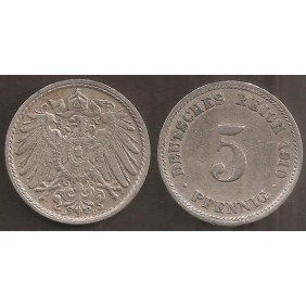 GERMANY EMPIRE 5 Pfennig...