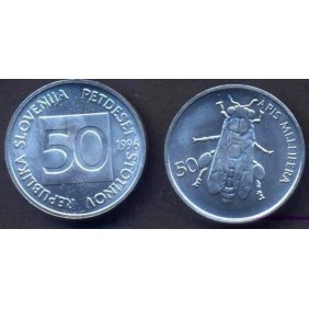 SLOVENIA 50 Stotinov 1996