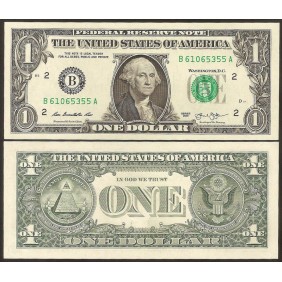 USA 1 Dollar 2013 Series B