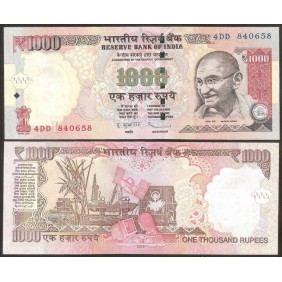 INDIA 1000 Rupees 2013...