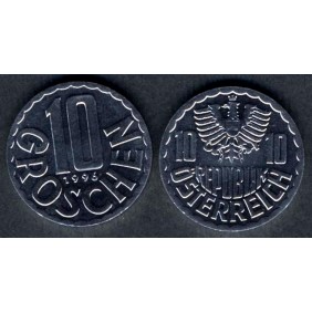 AUSTRIA 10 Groschen 1996