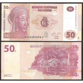 CONGO DEMOCRATIC 50 Francs...