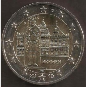 GERMANY 2 Euro 2010 F Bremen