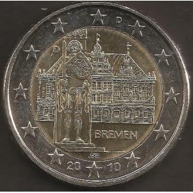 GERMANY 2 Euro 2010 D Bremen
