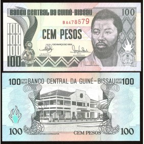 GUINEA BISSAU 100 Pesos 1990