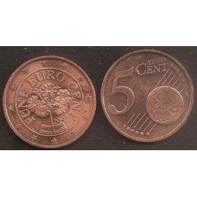 AUSTRIA 5 Euro Cent 2002