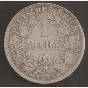 GERMANY EMPIRE 1 Mark 1873...