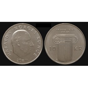 NORWAY 10 kroner 2011...