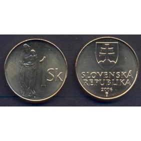 SLOVAKIA 1 Koruna 2006