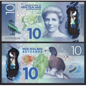 NEW ZEALAND 10 Dollars 2015...