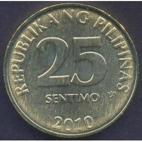 PHILIPPINES 25 Sentimos 2010