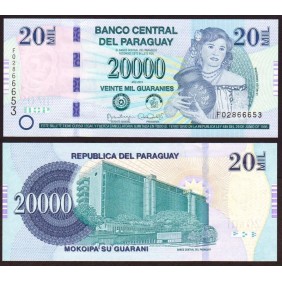 PARAGUAY 20.000 Guaranies...