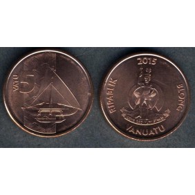 VANUATU 5 Vatu 2015