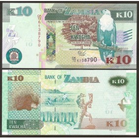 ZAMBIA 10 Kwacha 2015