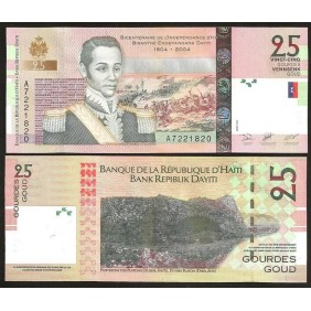 HAITI 25 Gourdes 2004