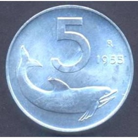 5 Lire 1955