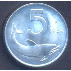 5 Lire 1954