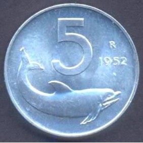 5 Lire 1952