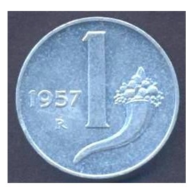 1 Lira 1957